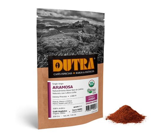 Aramosa - Café Dutra Orgânico Raro & Exótico - Torrado e Moído 200g
