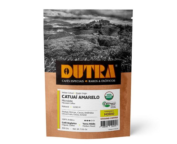 Catuaí Amarelo - Café Dutra Orgânico Microlote - Torrado e Moído 200g