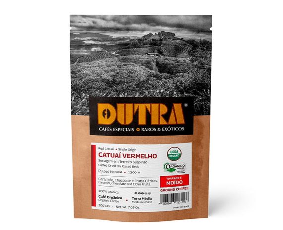 Catuaí Vermelho - Café Dutra Orgânico Microlote - Torrado e Moído 200g